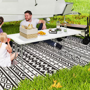 Klapptisch Campingtisch Picknicktisch faltbar weiss
