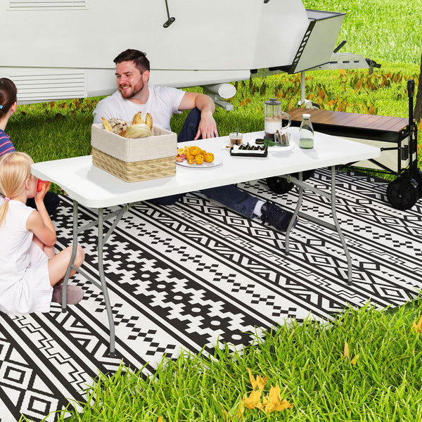 Klapptisch Campingtisch Picknicktisch faltbar weiss