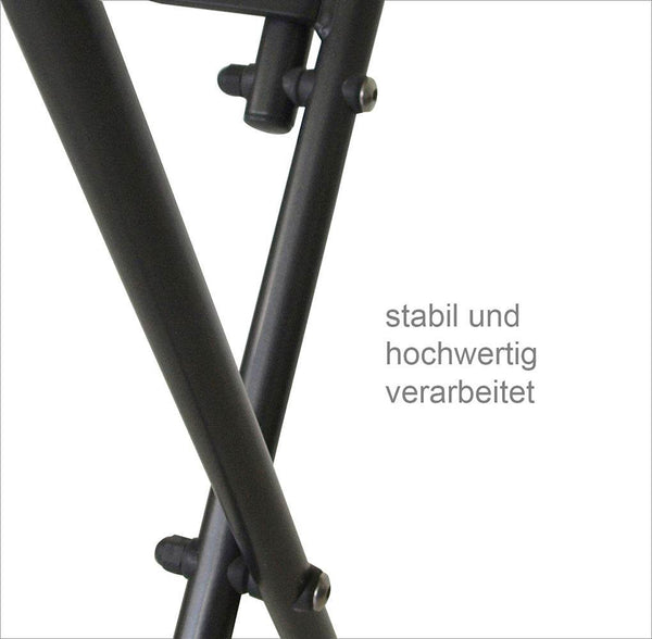 Gartentisch Klapptisch Bistro MOCCA 60cm rund Streckmetall eisengrau