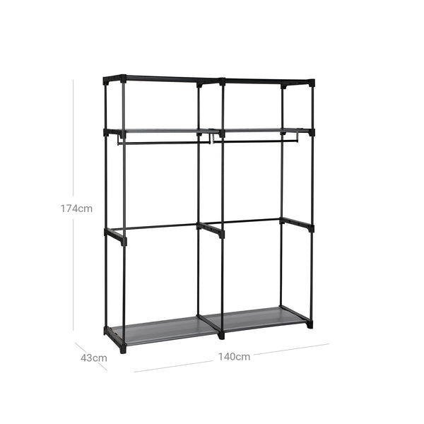 Kleiderschrank aus Stoff