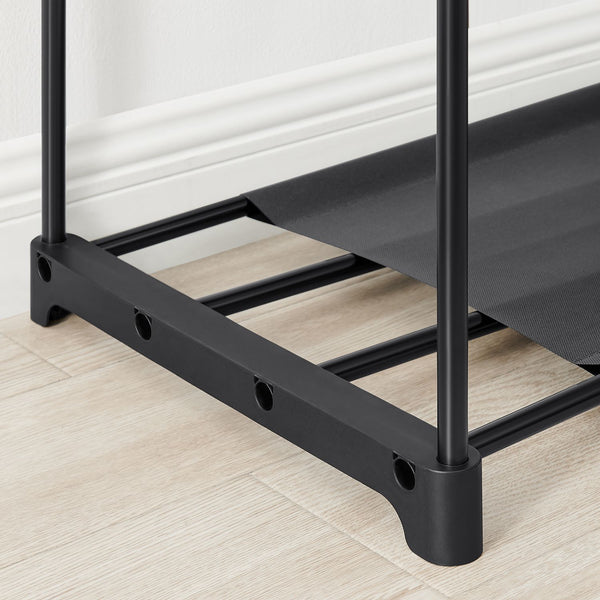 Kleiderschrank Offen mit 3 Hängestangen