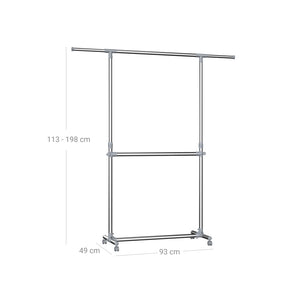 Clothes rack Extendable wardrobe rack
