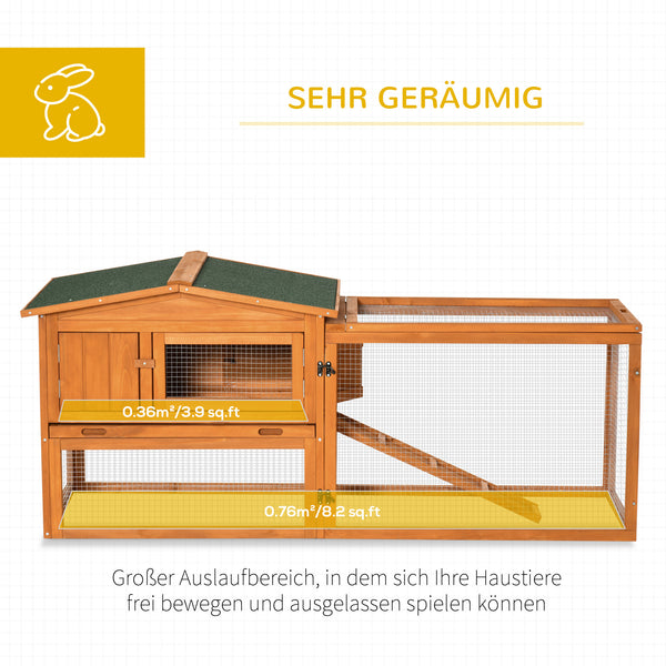 Kleintierstall mit Asphaltdach vielseitig Tannenholz