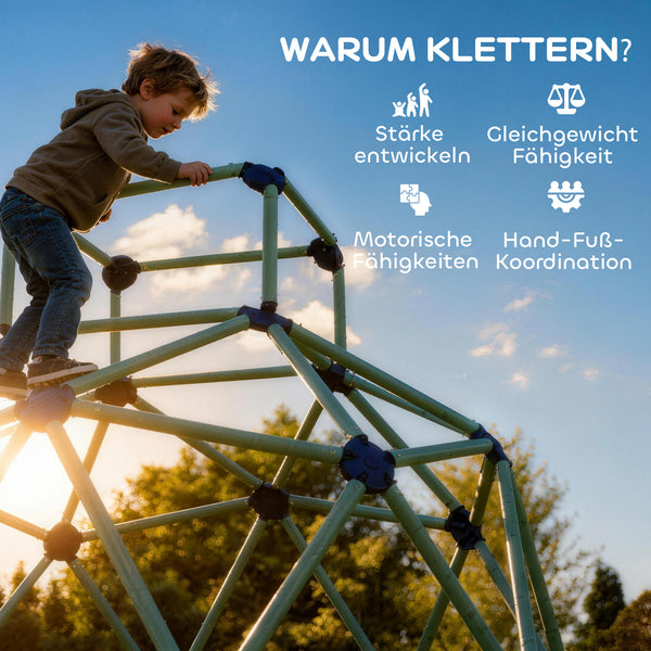 Kletterkuppel Outdoor UV-beständig wasserdicht für Kinder 3-8 Jahre