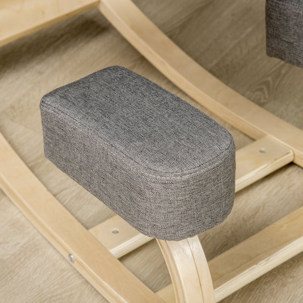 Kniestuhl ergonomisch für gesunde Sitzhaltung Birkenholz