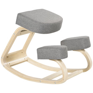 Kniestuhl ergonomisch für gesunde Sitzhaltung Birkenholz