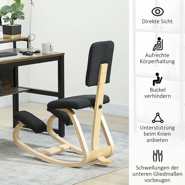 Kniestuhl Kniehocker ergonomisch für Büro Zuhause Meditation