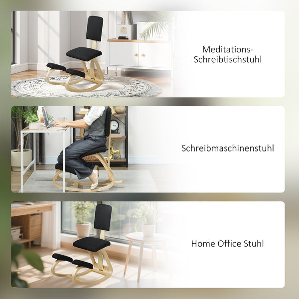 Kniestuhl Kniehocker ergonomisch für Büro Zuhause Meditation
