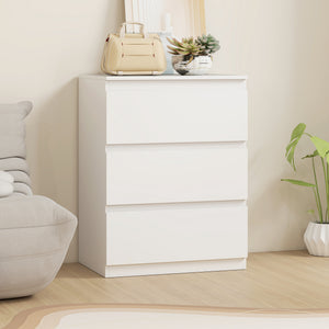 Kommode mit 3 Schubladen für Schlafzimmer Wohnzimmer Flur weiss