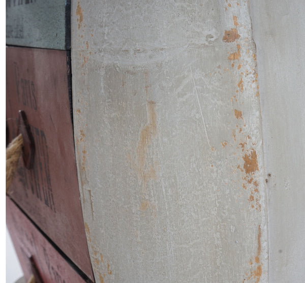 Kommode Sara mit Schubladen Vintage Shabby-Look 74x70x36cm