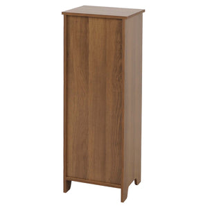 Kommode Schubladenschrank 4 Korbschubladen Holz Melamin 82x30x30cm braun