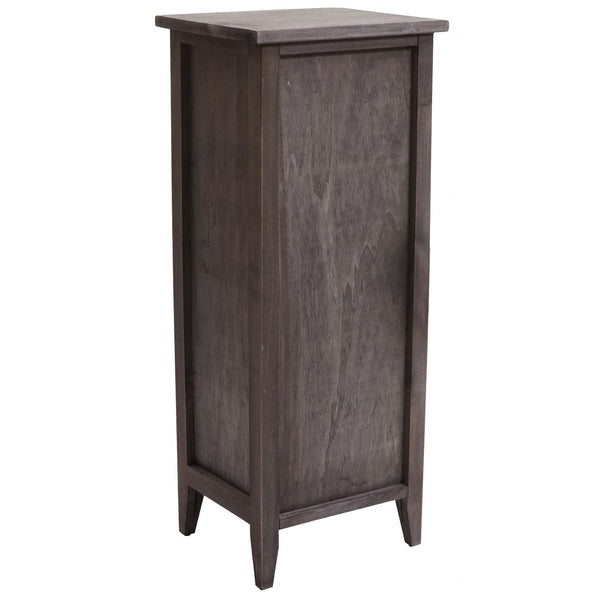 Kommode Schubladenschrank 4 Schubladen 74x30x25cm Shabby-Look Vintage grau-braun