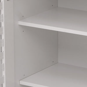 Kommode Sideboard Anrichte 3D-Flecht-Design 2 Türen 82x80x37cm weiss