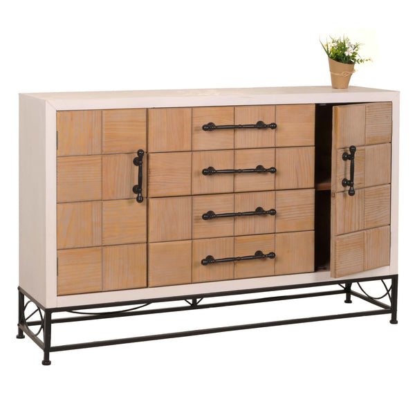 Kommode Sideboard Highboard Türen Schublade 92x140x42cm