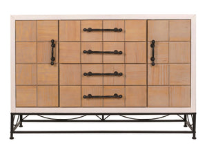Kommode Sideboard Highboard Türen Schublade 92x140x42cm