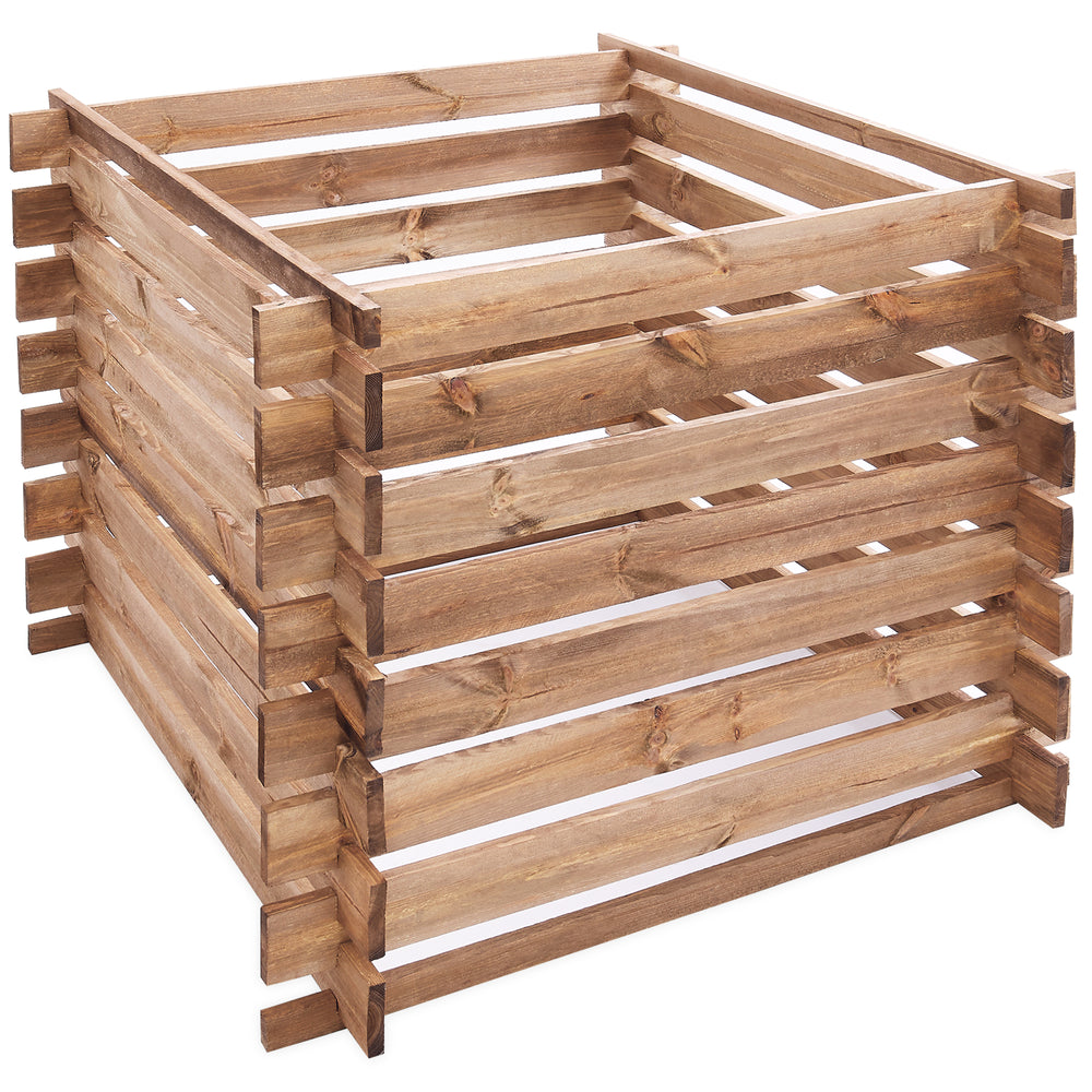 Wooden compost bin – a sustainable garden solution for compost soil