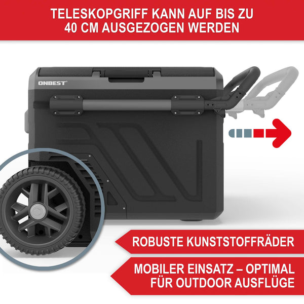 Frigorifero portatile con compressore da 60 litri con app Smartlife