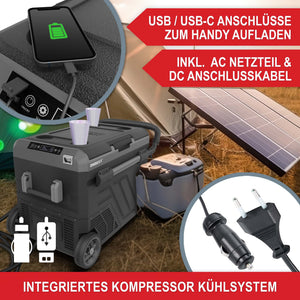 Frigorifero portatile con compressore da 60 litri con app Smartlife