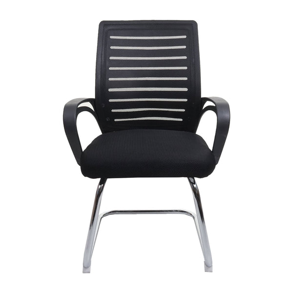 2er Set Konferenzstühle schwarz. Freischwinger. 150kg belastbar