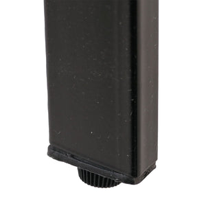 Konsolentisch Ablagentisch Beistelltisch 3D-Struktur 100x40cm schwarz
