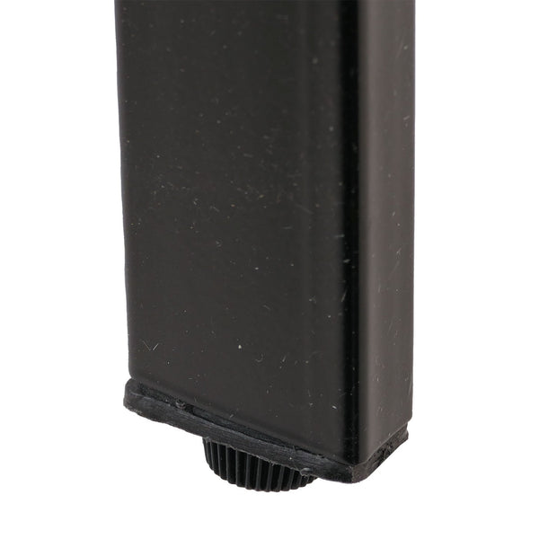 Konsolentisch Ablagentisch Beistelltisch 3D-Struktur 100x40cm schwarz