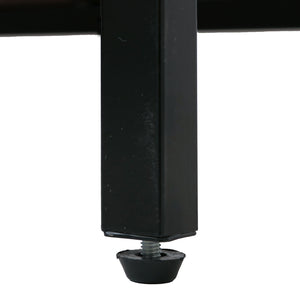 Konsolentisch Beistelltisch Ablagetisch Schubladen Industrial 76x109x30cm braun