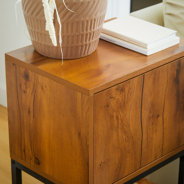 Konsolentisch Beistelltisch Sideboard 40x30x76cm Natur