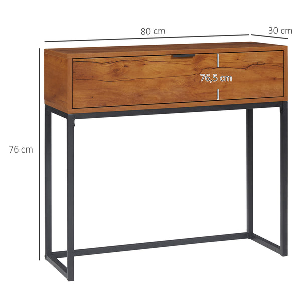 Konsolentisch Beistelltisch Sideboard 80x30x76cm Braun