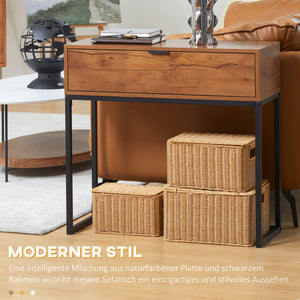 Konsolentisch Beistelltisch Sideboard 80x30x76cm Braun