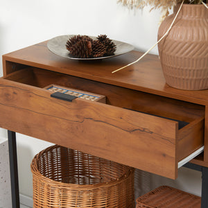 Konsolentisch Beistelltisch Sideboard 80x30x76cm Braun