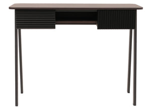 Konsolentisch Flur Beistelltisch Ablage Schublade 88x110x40cm Walnuss-Optik