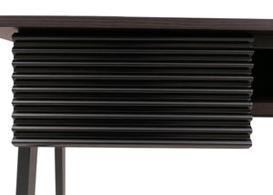 Konsolentisch Flur Beistelltisch Ablage Schublade 88x110x40cm Walnuss-Optik