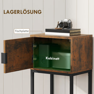 Konsolentisch schmal rustikal industrial für Flur und Wohnzimmer