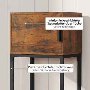 Konsolentisch schmal rustikal industrial für Flur und Wohnzimmer