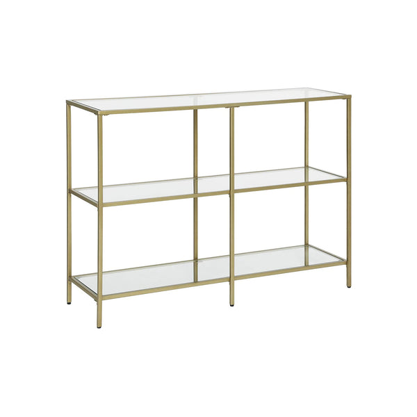 Konsolentisch mit Glas Gold
