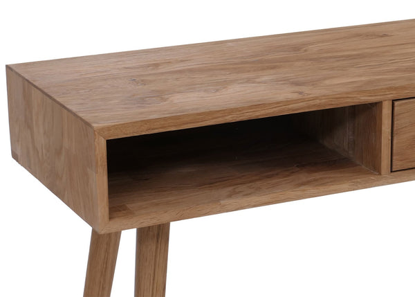 Konsolentisch Telefontisch Beistelltisch Massivholz 80x80x34cm Eiche