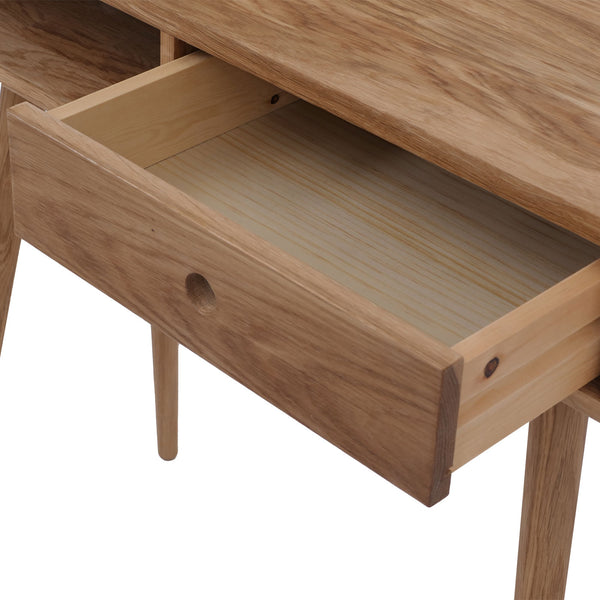 Konsolentisch Telefontisch Beistelltisch Massivholz 80x80x34cm Eiche