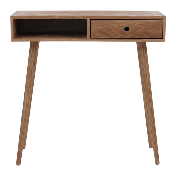 Konsolentisch Telefontisch Beistelltisch Massivholz 80x80x34cm Eiche