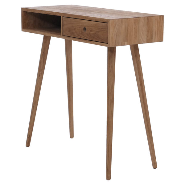 Konsolentisch Telefontisch Beistelltisch Massivholz 80x80x34cm Eiche