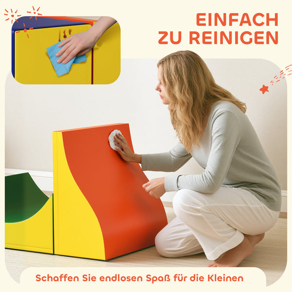 Kletter- und Krabbelset für Kleinkinder aus Schaumstoff