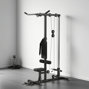 Kraftstation Fitnessgerät mit Ruderzug für Zuhause Heimtraining