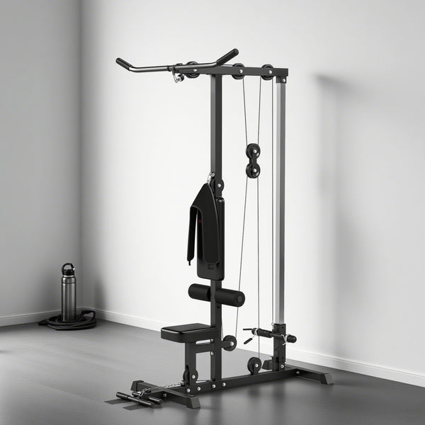 Kraftstation Fitnessgerät mit Ruderzug für Zuhause Heimtraining