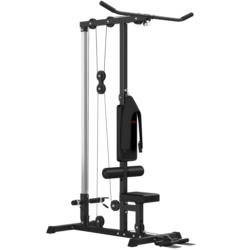 Kraftstation Fitnessgerät mit Ruderzug für Zuhause Heimtraining