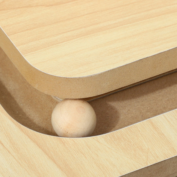 Kratzstamm Sisal Spielball 3-in-1 87cm Eiche