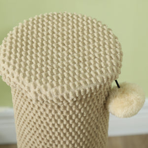 Kratzstamm Sisal mit Spielball Indoor 84cm Cremeweiss