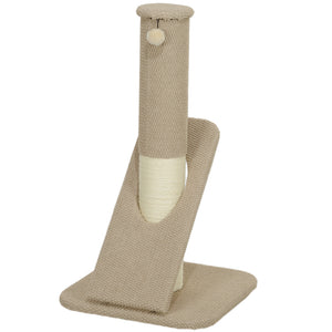 Kratzstamm Sisal mit Spielball Indoor 84cm Cremeweiss