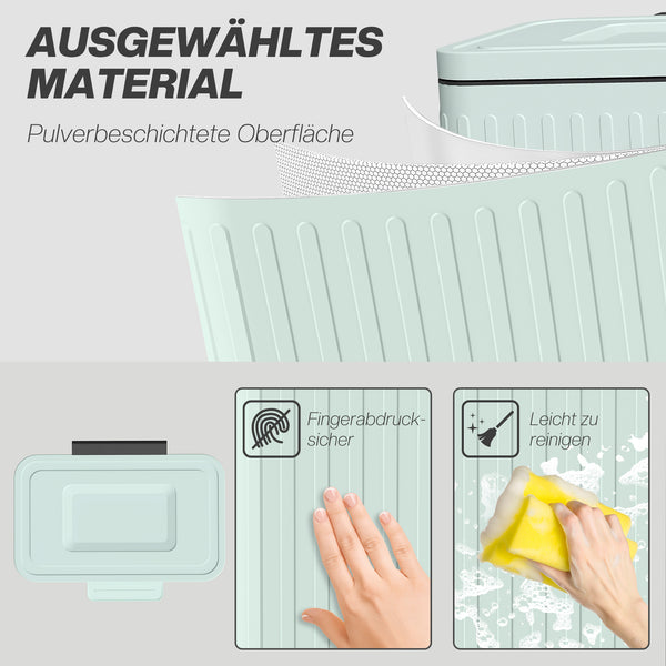 Küchenmülleimer mit 2x20L und Fusspedal für Mülltrennung