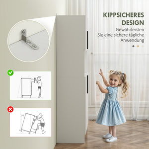 Küchenschrank mit Mikrowellenablage für Küche und Esszimmer weiss