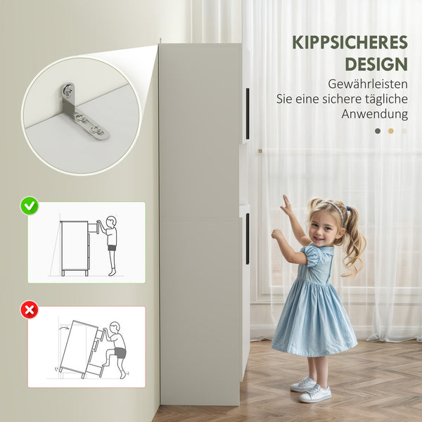 Küchenschrank mit Mikrowellenablage für Küche und Esszimmer weiss