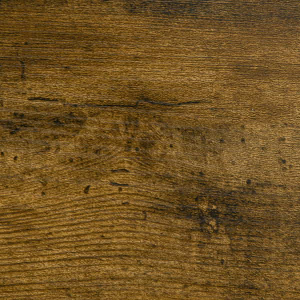 Küchenwagen Servierwagen mit 2 Körben Rustikal Schwarz-Braun